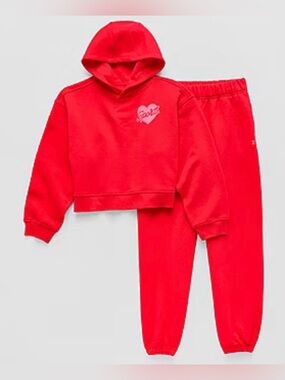 Xersion Fleece Little Girls 2-pc. Pant Set.
